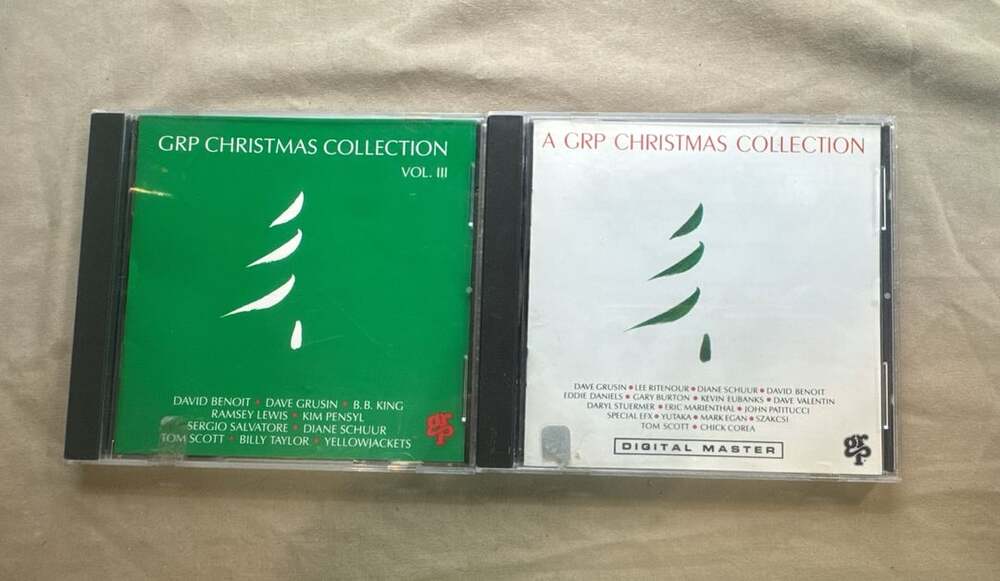 GRP Records GRP Christmas Collection Lot of 2 CDs